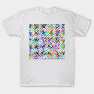 Nice metaball pattern abstract colorful T-Shirt